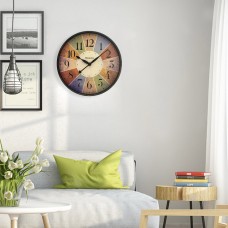 Westclox 12" Multi-colored Quartz Wall Clock- Style# 32897   553280211